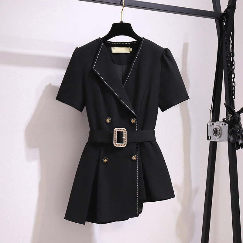 Fashion Collocation Western Style Two-piece Suit