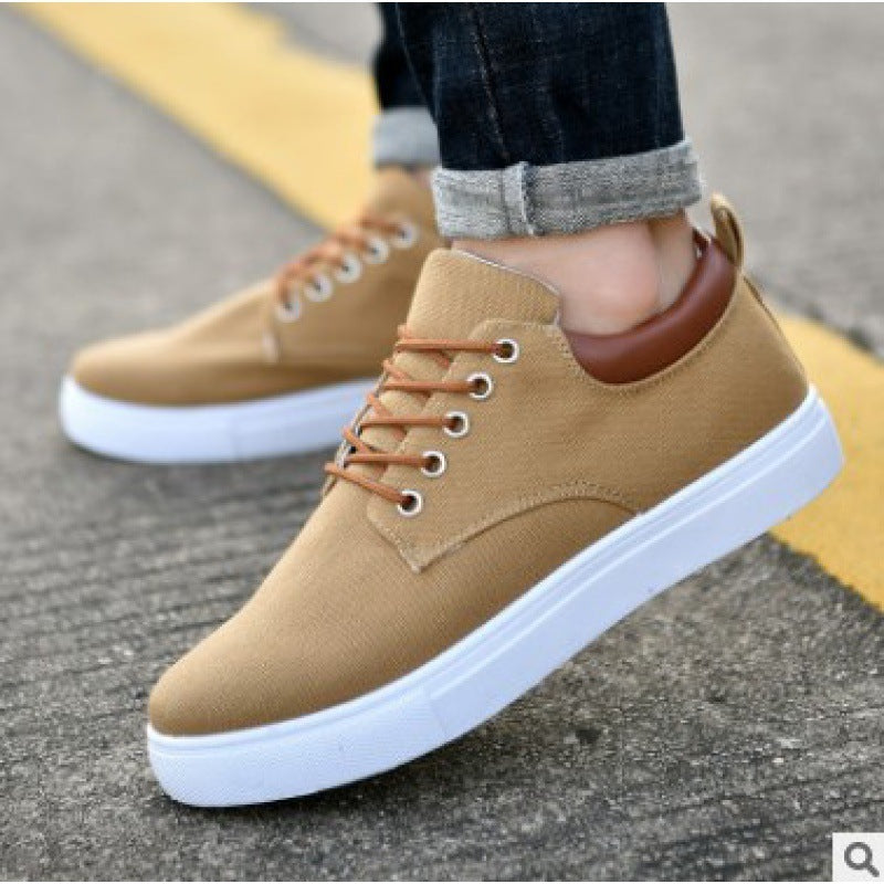 Casual Canvas Men's Winter Sneakers Flat Shoes