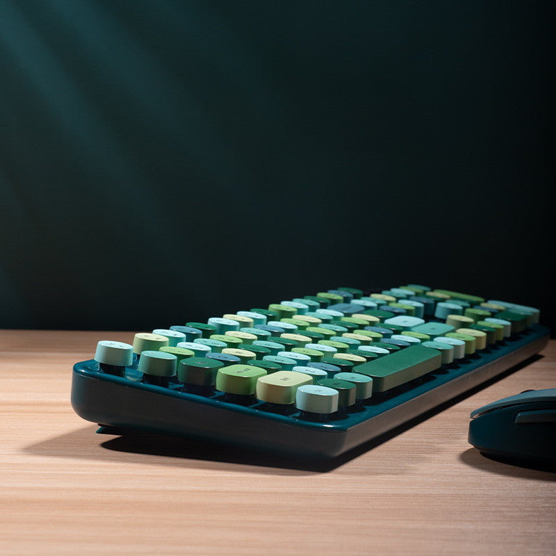 Ensemble clavier et souris sans fil pour la saisie au bureau (filles)