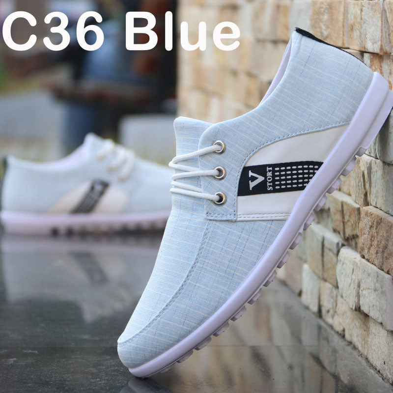 Chaussures en toile souples pour hommes pour le sport et les loisirs
