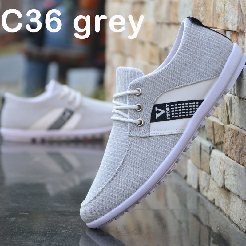 Chaussures en toile souples pour hommes pour le sport et les loisirs