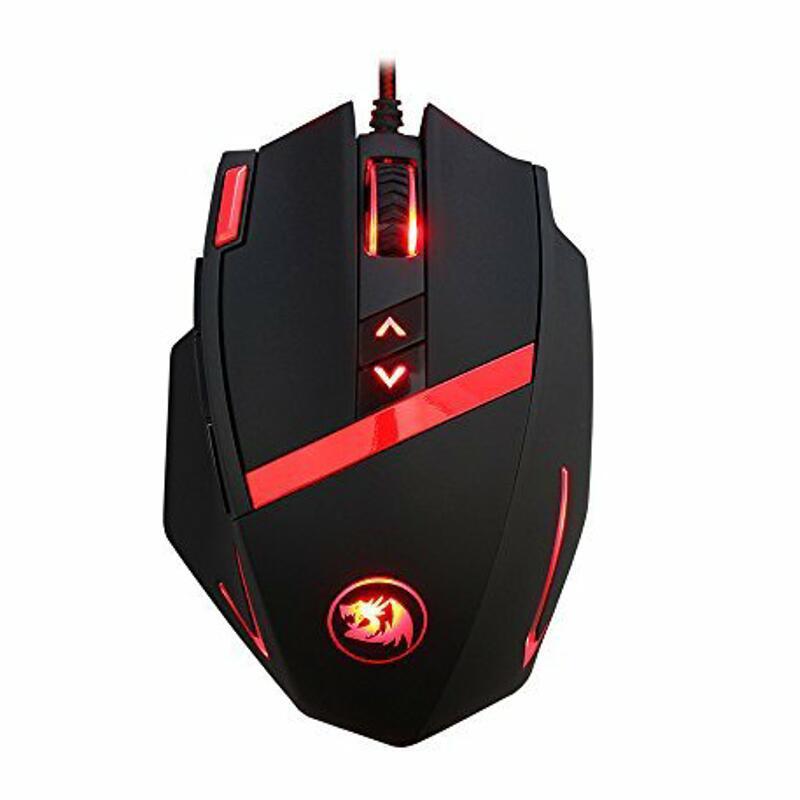 Souris de jeu filaire/sans fil Redragon Red Dragon Mammoth