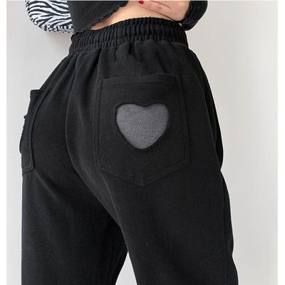 Women’s Casual Loose Sweatpants with Drawstring and Pockets for Spring Summer Autumn