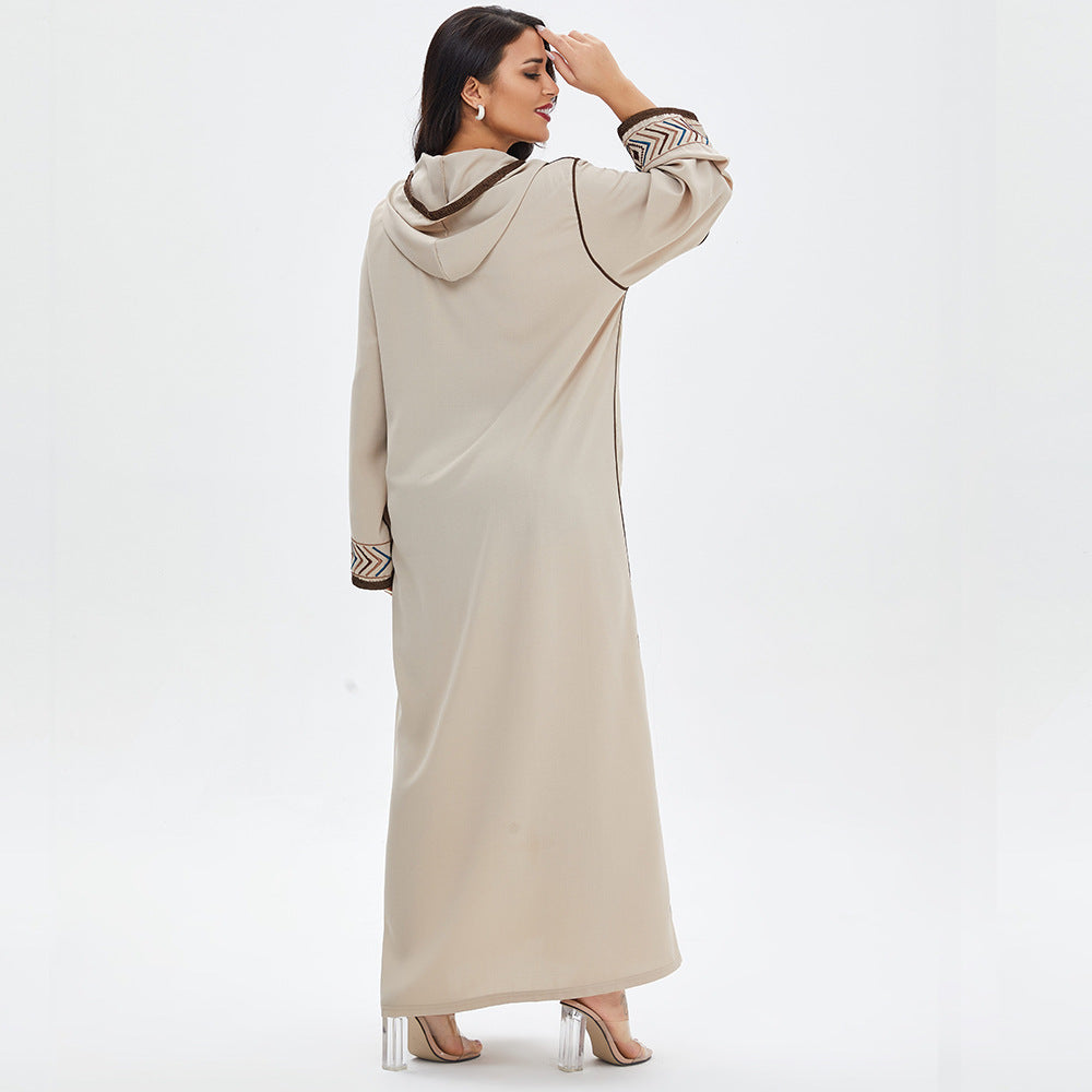 Middle Eastern Ventilation Robe Muslim Arab Middle East Dubai Ladies Robe β DINAMO