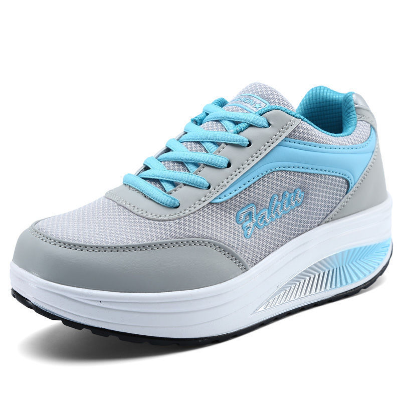 Women’s Travel Sports Single Shoes Middle Heel Heelless