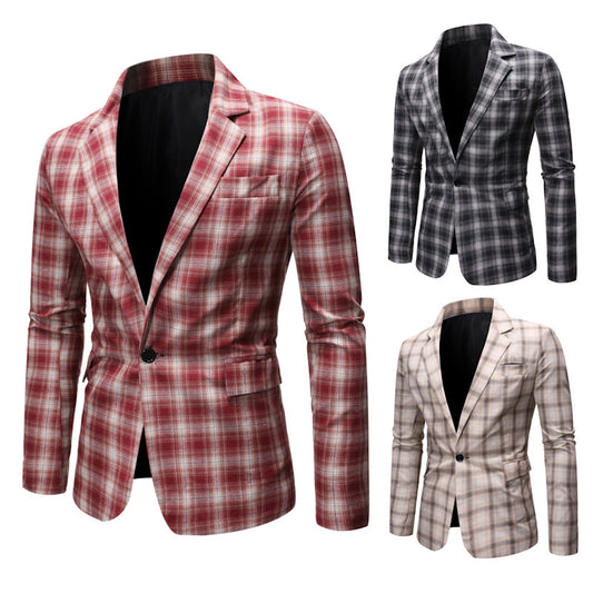 Casual Suit Foreign Trade New Men's Suit