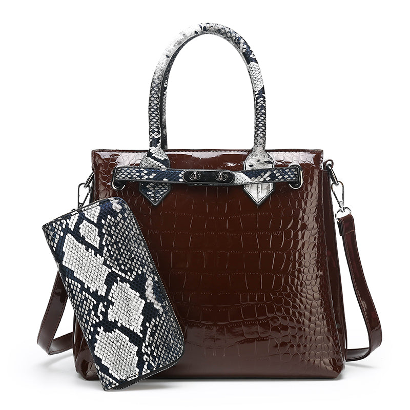Sac à main géométrique en PU de haute qualité pour femme