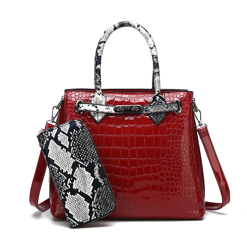 Sac à main géométrique en PU de haute qualité pour femme