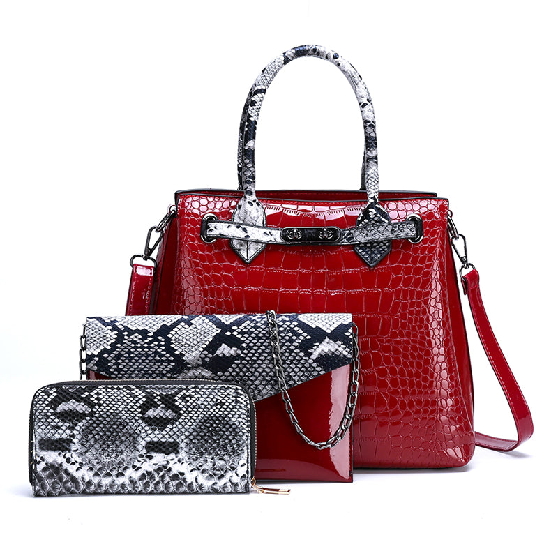 Sac à main géométrique en PU de haute qualité pour femme