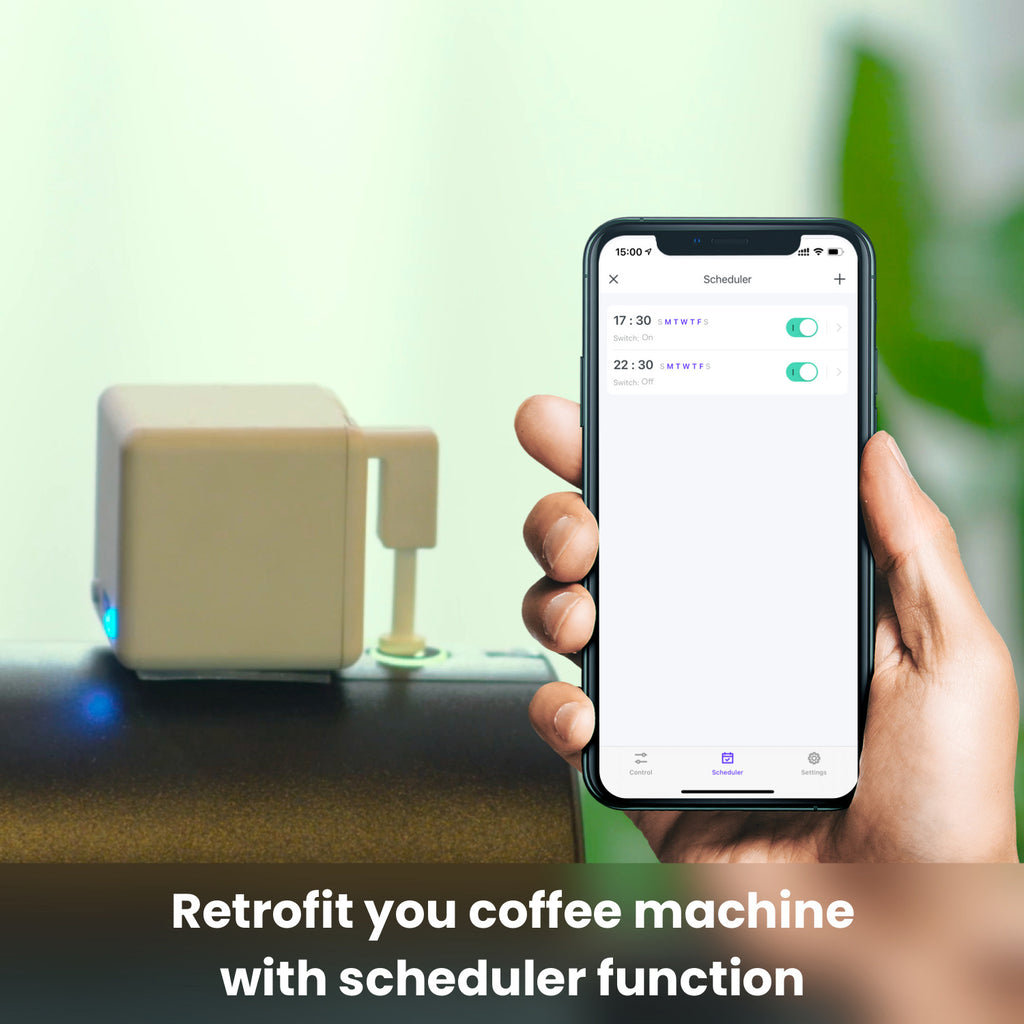 Bouton de robot intelligent à doigt libre