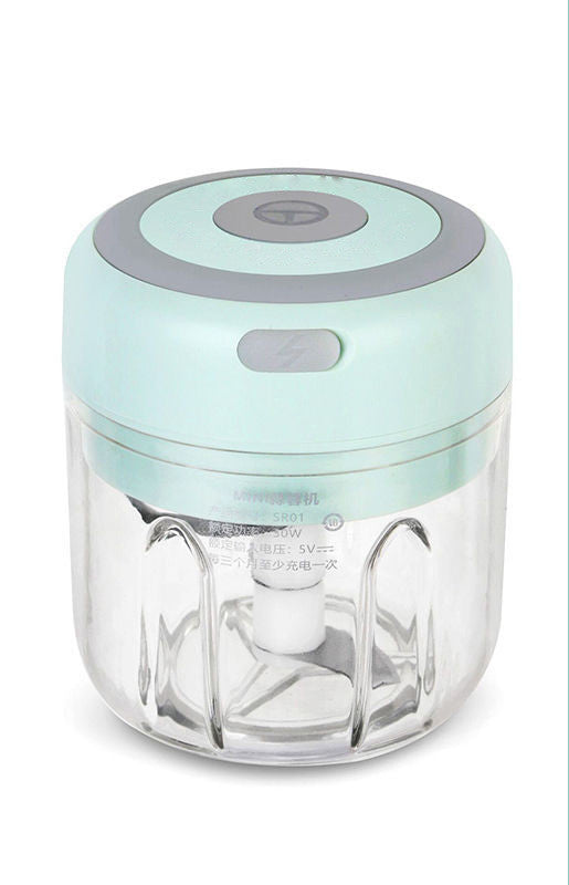 Mini hachoir électrique USB pour l'ail, le gingembre et les légumes.