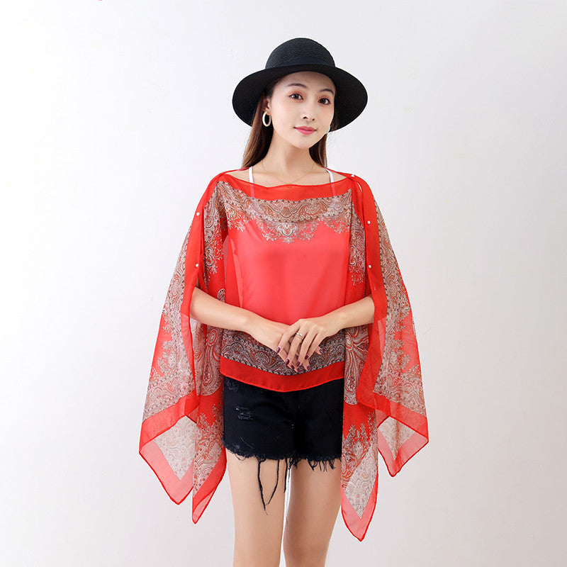 Super Long Multifunctional Magic Chiffon Beach Towel