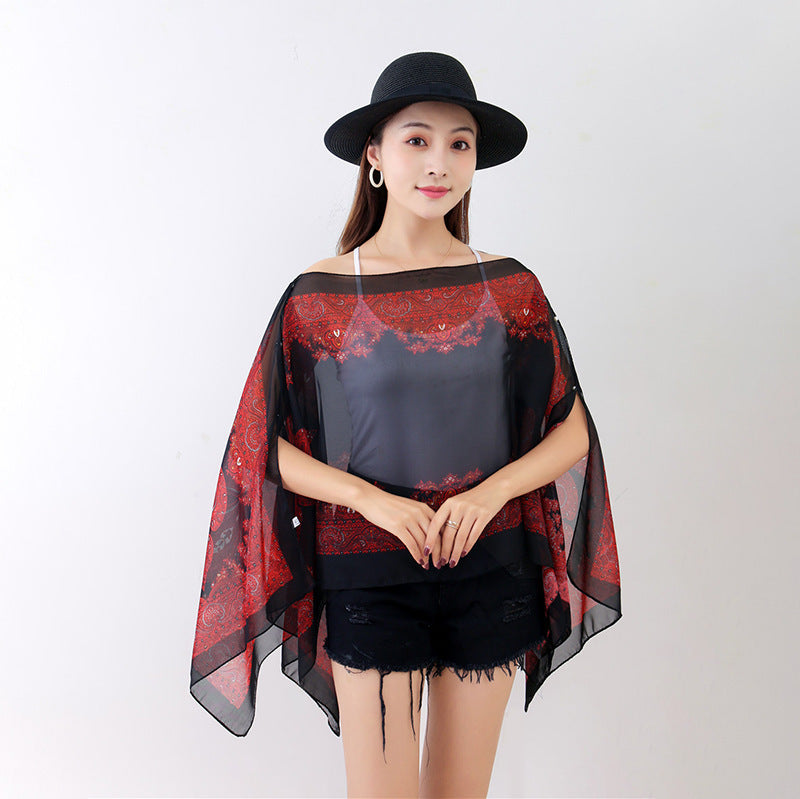 Super Long Multifunctional Magic Chiffon Beach Towel