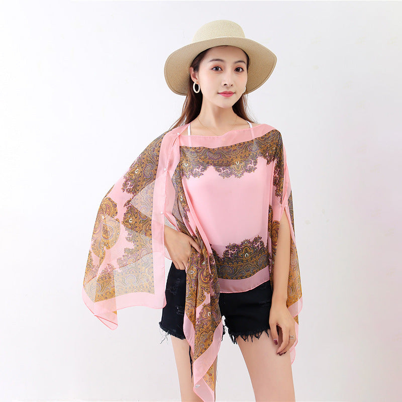Super Long Multifunctional Magic Chiffon Beach Towel