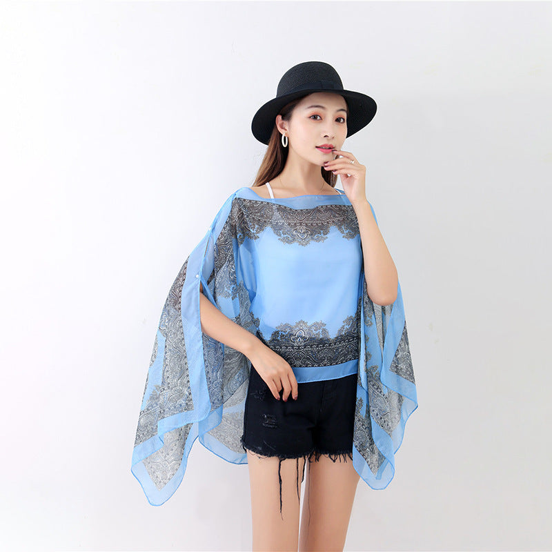 Super Long Multifunctional Magic Chiffon Beach Towel