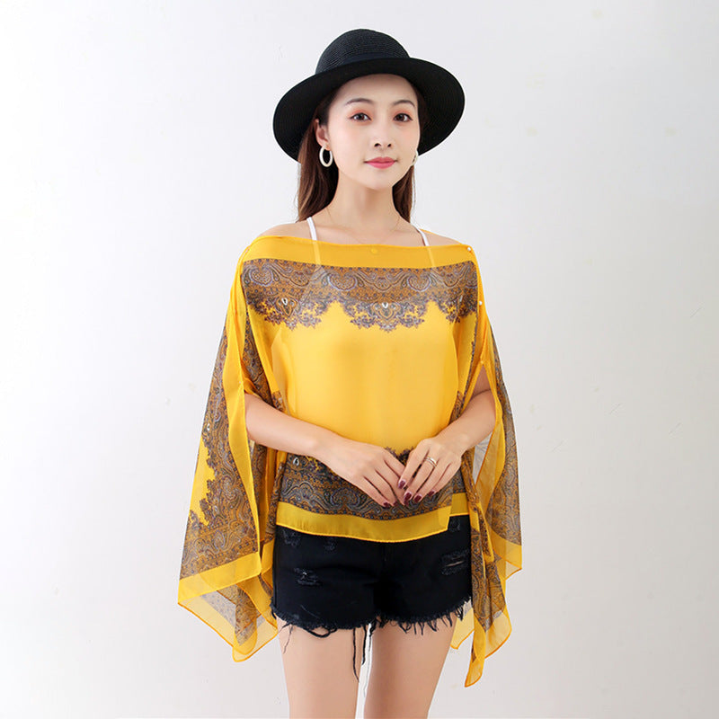 Super Long Multifunctional Magic Chiffon Beach Towel