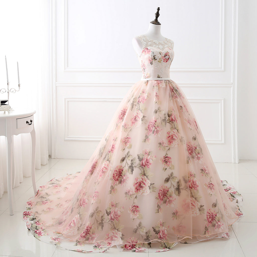 Robe de fiançailles en coton style tendance
