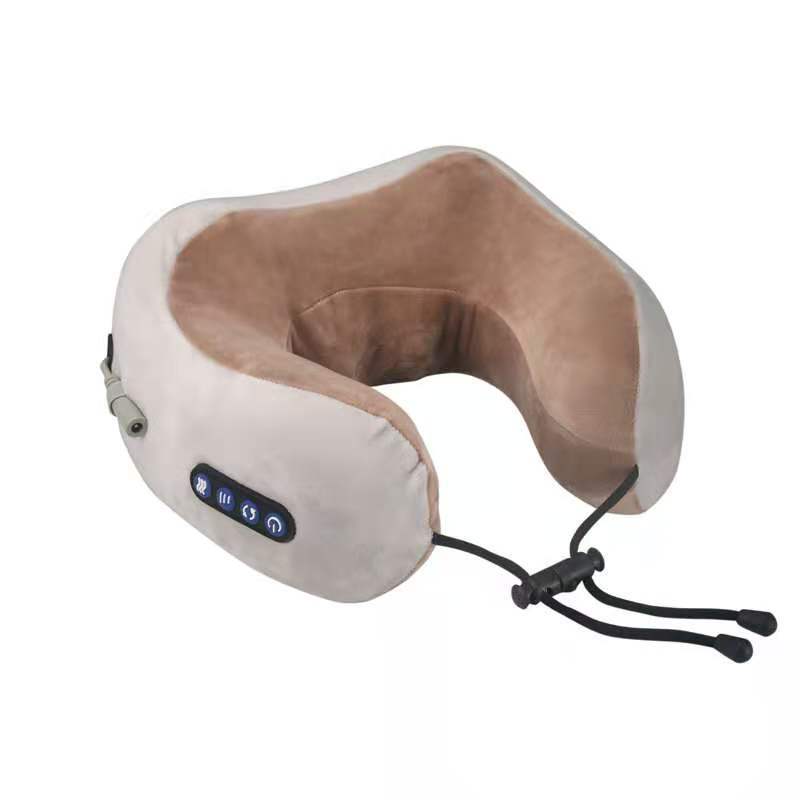 U Shaped Electric Neck Massage Pillow with Heat for Shoulder, Back & Cervical Relaxation