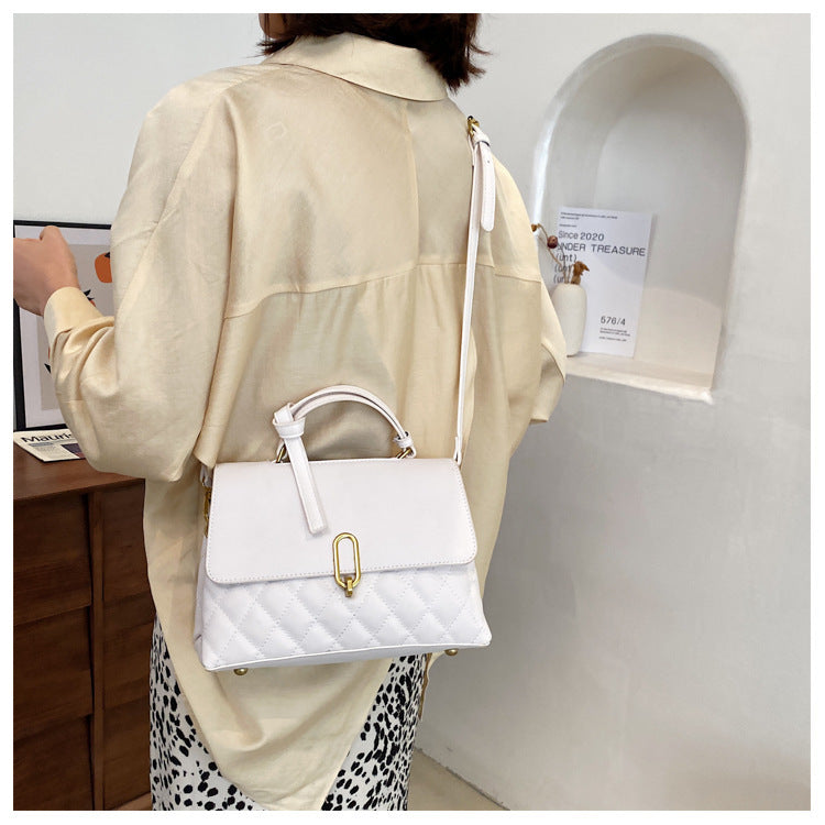 Trendy Bag Large-capacity Fashion Rhombus Handbag