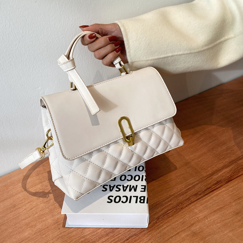 Trendy Bag Large-capacity Fashion Rhombus Handbag