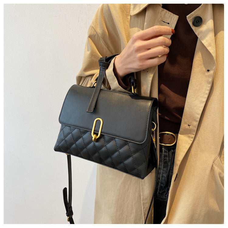 Trendy Bag Large-capacity Fashion Rhombus Handbag