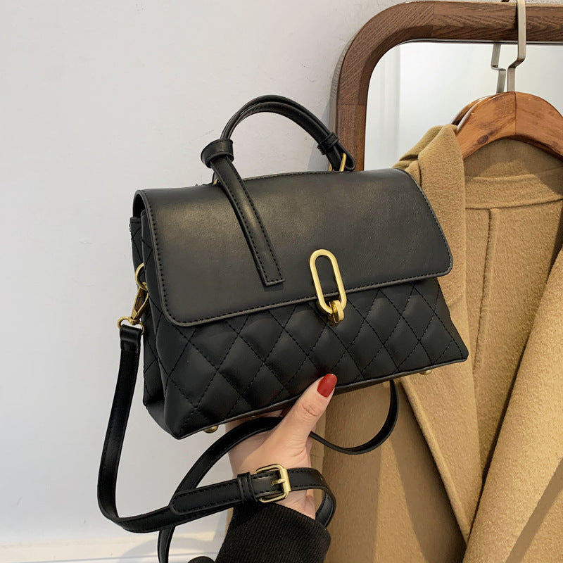 Trendy Bag Large-capacity Fashion Rhombus Handbag