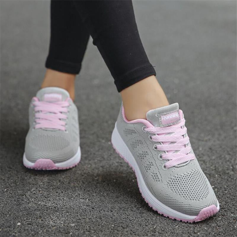 Women’s Breathable Outdoor Tennis Sneakers Shoes