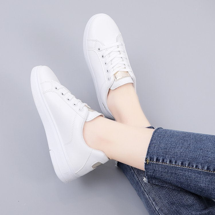 Little White Shoes Women Summer All Match Flat Shoes
