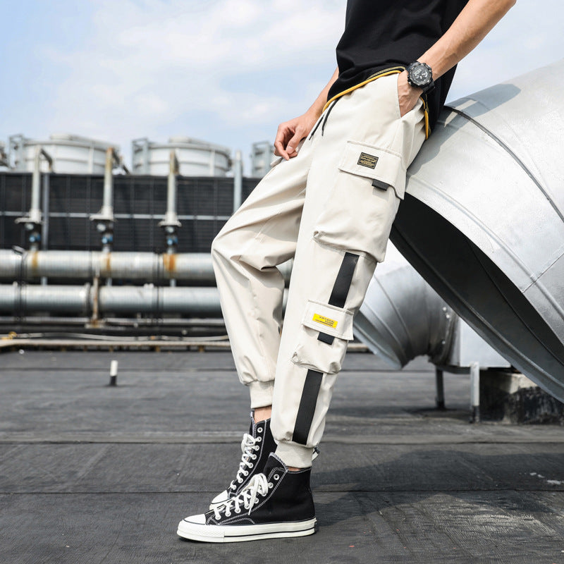 Workwear Nine Points Casual Harem Pants