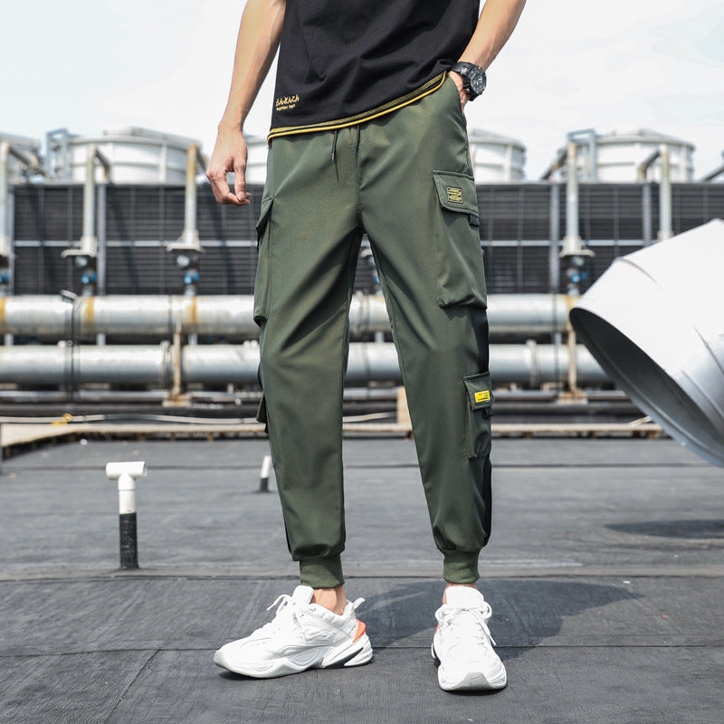 Workwear Nine Points Casual Harem Pants