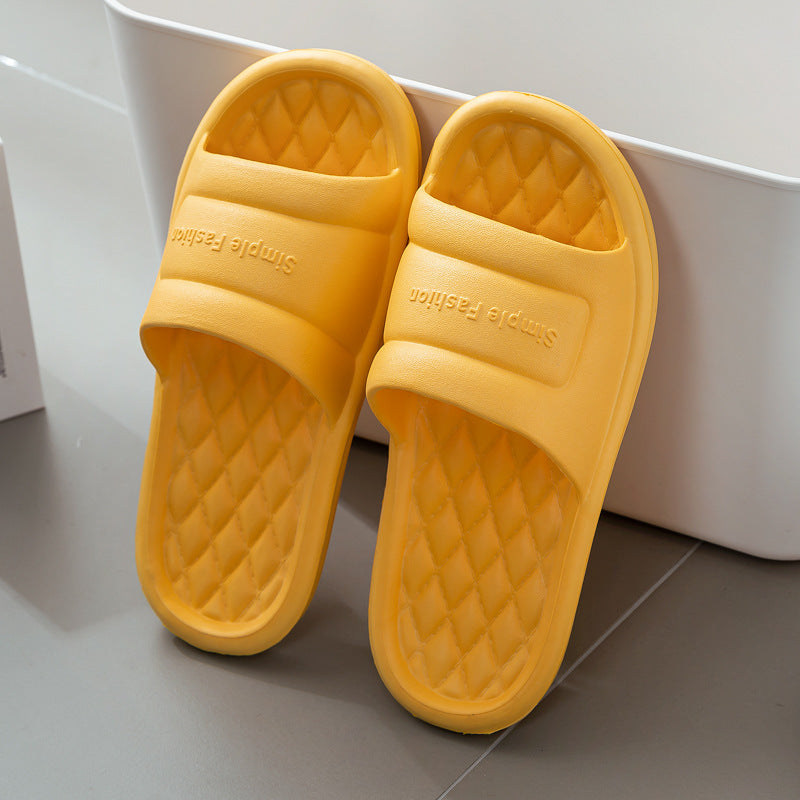 Home Slippers Couples Non-slip Slippers for Women & Men