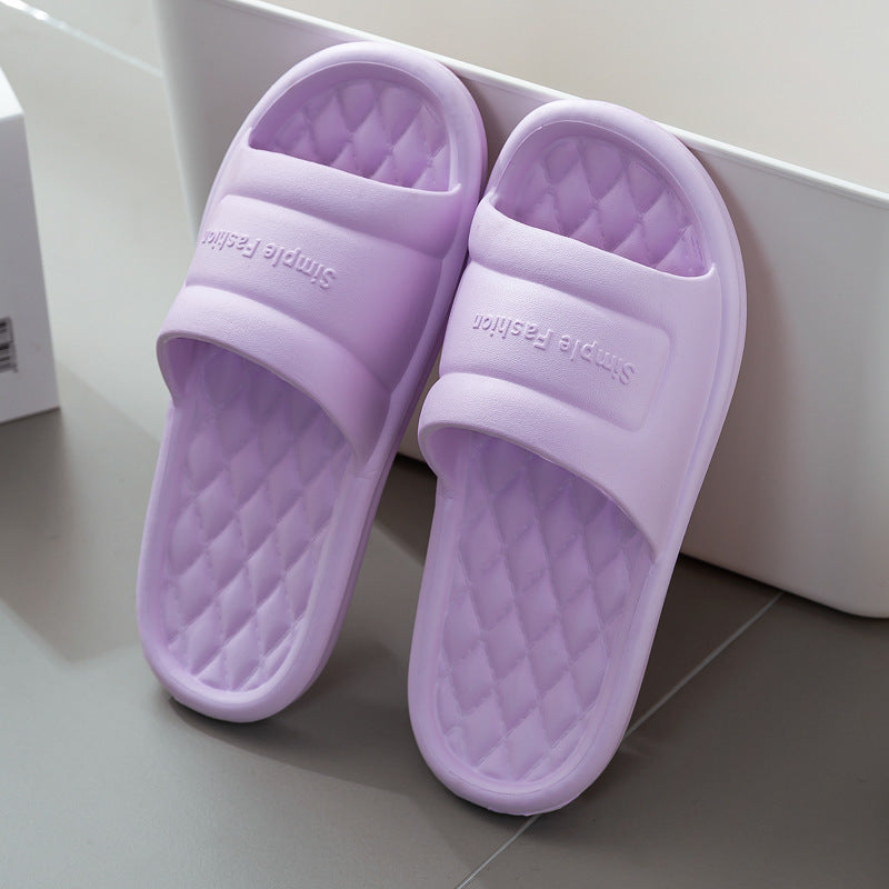 Home Slippers Couples Non-slip Slippers for Women & Men