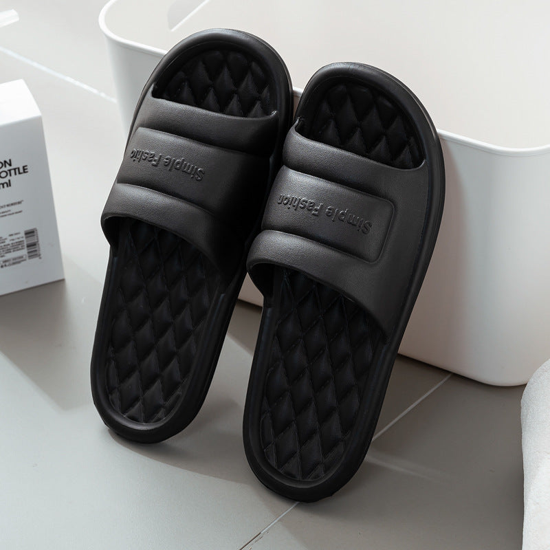 Home Slippers Couples Non-slip Slippers for Women & Men