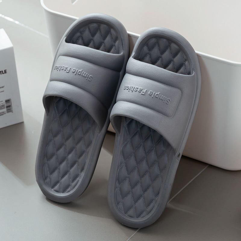 Home Slippers Couples Non-slip Slippers for Women & Men