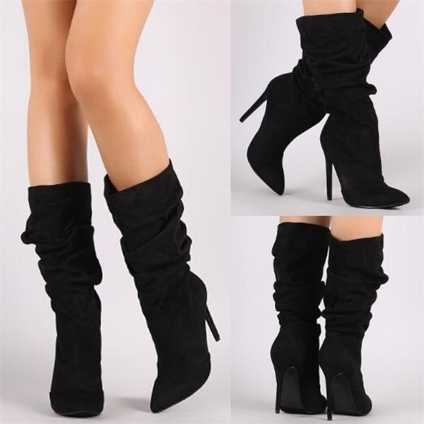 Bottes à talons aiguilles grandes tailles