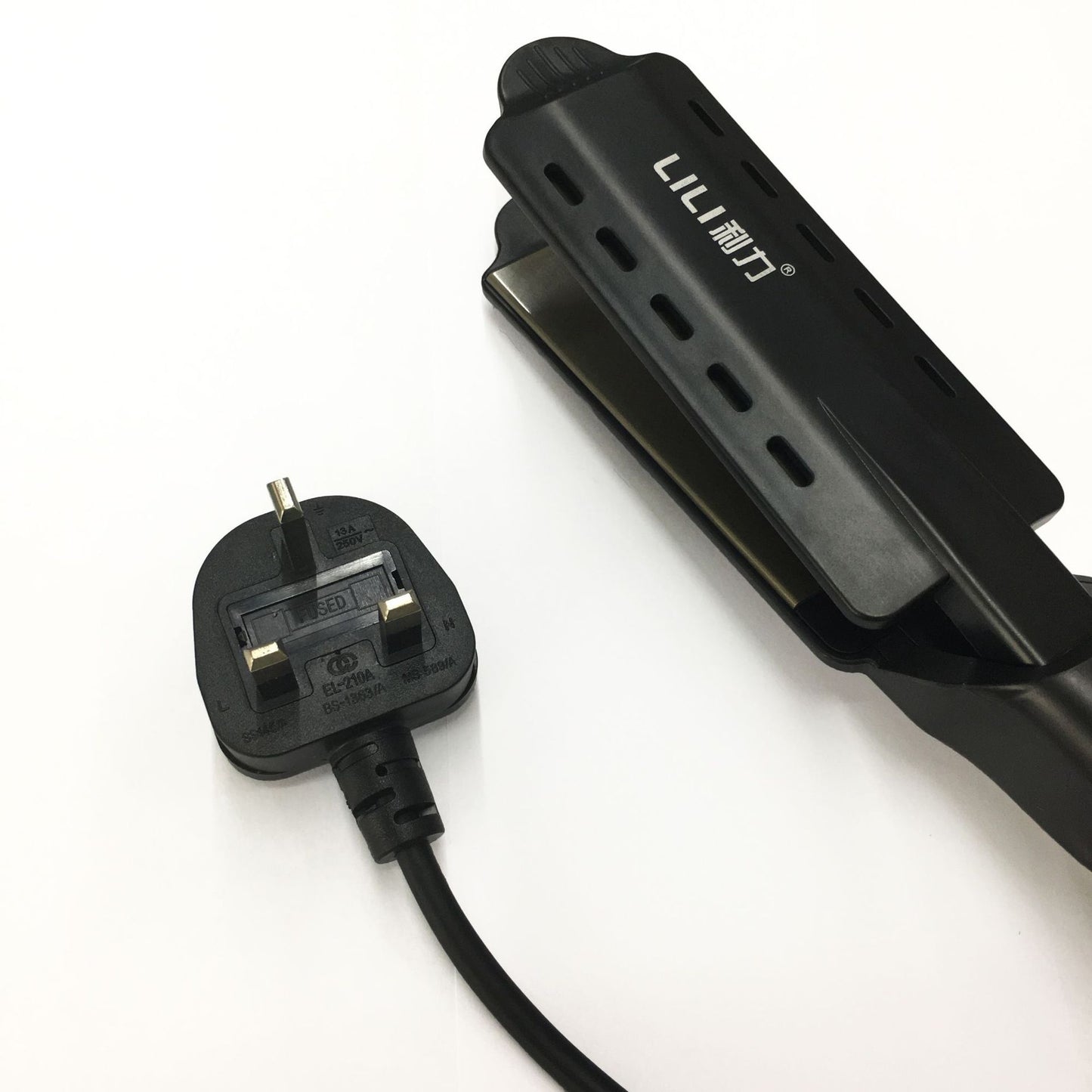 Hairdressing Straightener with Large Panel and 4-Level Temperature Control