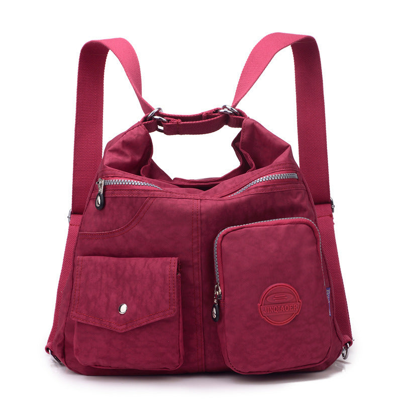 Sac fourre-tout de luxe en nylon imperméable pour femme, grand sac à bandoulière