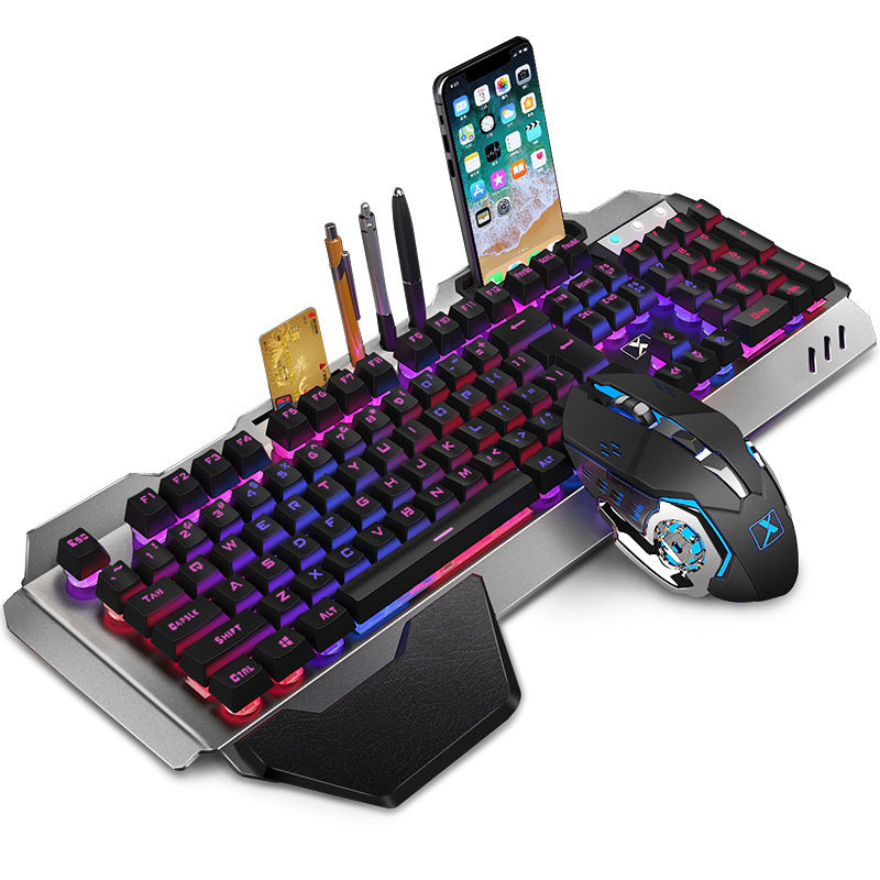 Wireless USB Keyboard and Mouse Set