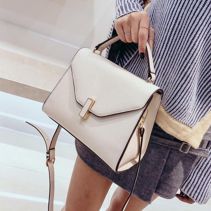 Sac à bandoulière pour femme Simple Lock Platinum