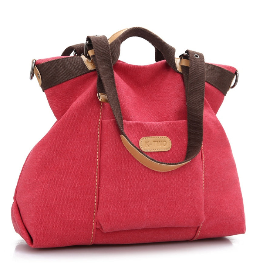 Vintage Casual Canvas Student Handbag Shoulder Bag