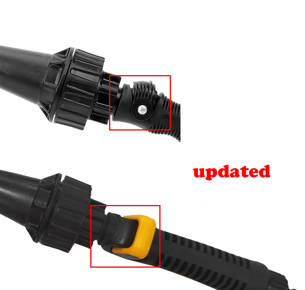 Water-Driven Rotary Cleaning Brush with Handheld Water Spray for Car Wash