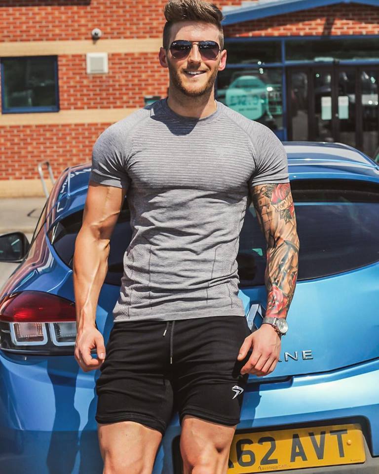 T-shirt d'entraînement à manches courtes en coton à séchage rapide pour homme