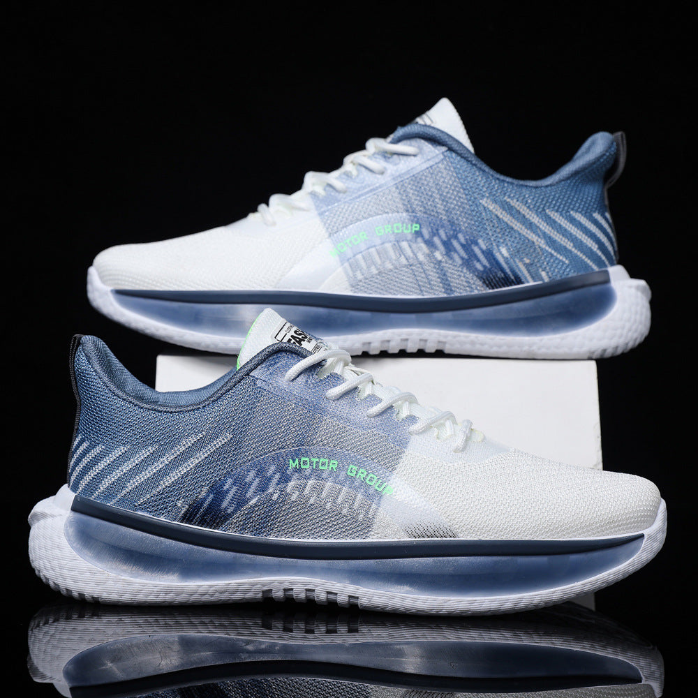 Men's Non-Slip Lightweight Mesh Sports Sneakers for Running & Training