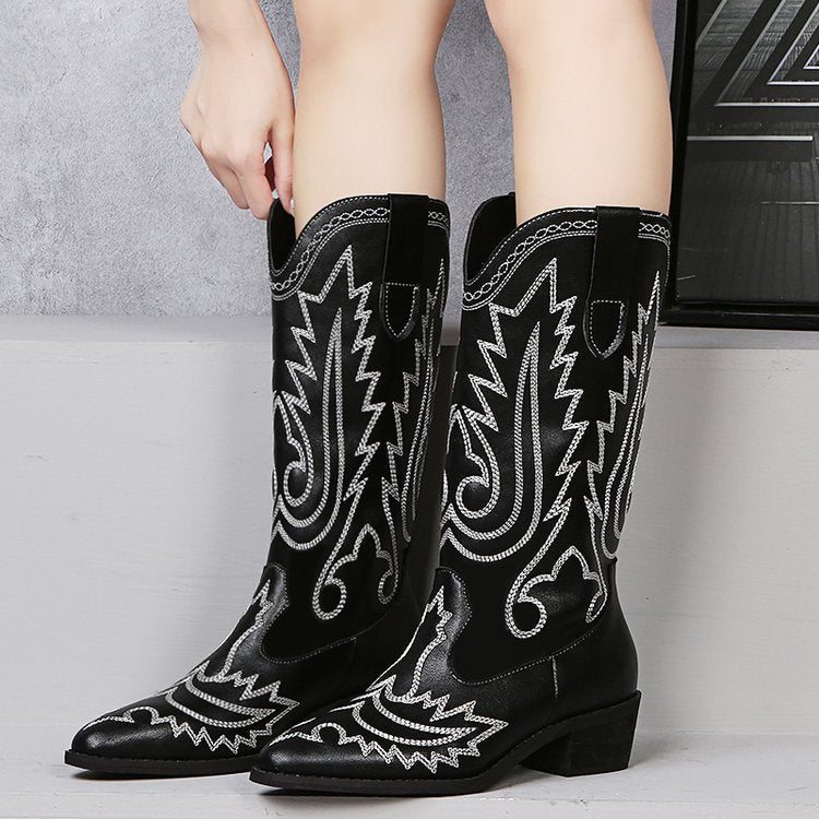 Bottes Hautes Botte Chevalier pour Femme