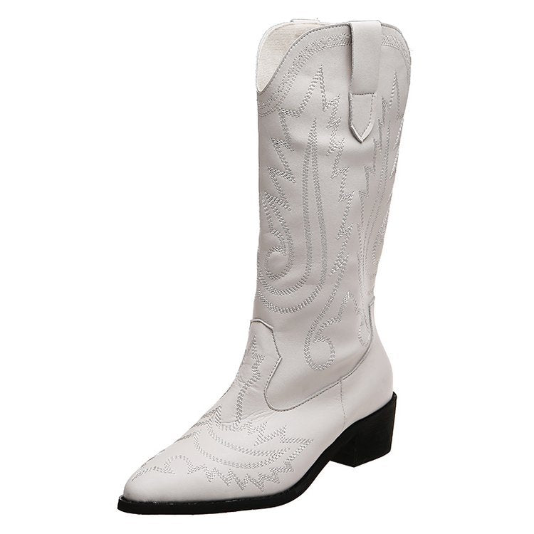 Bottes Hautes Botte Chevalier pour Femme