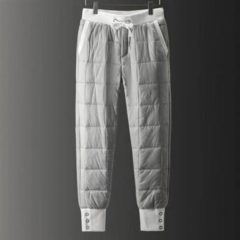 Men's Outdoor Turtleneck Pullover Down Cotton-Padded Jacket