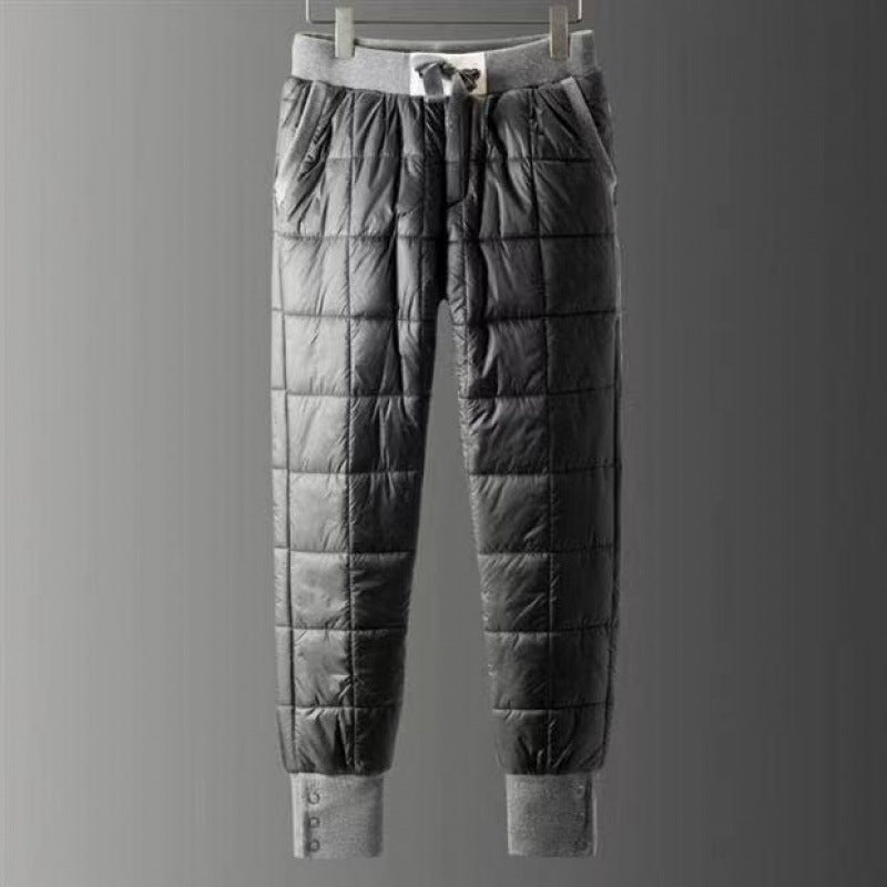 Men's Outdoor Turtleneck Pullover Down Cotton-Padded Jacket