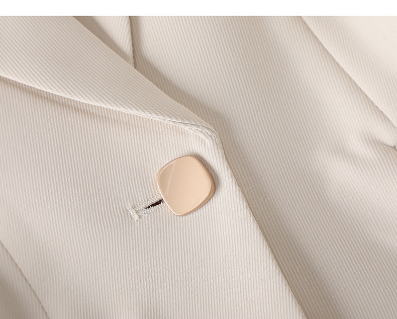 Veste de tailleur slim décontractée pour femme