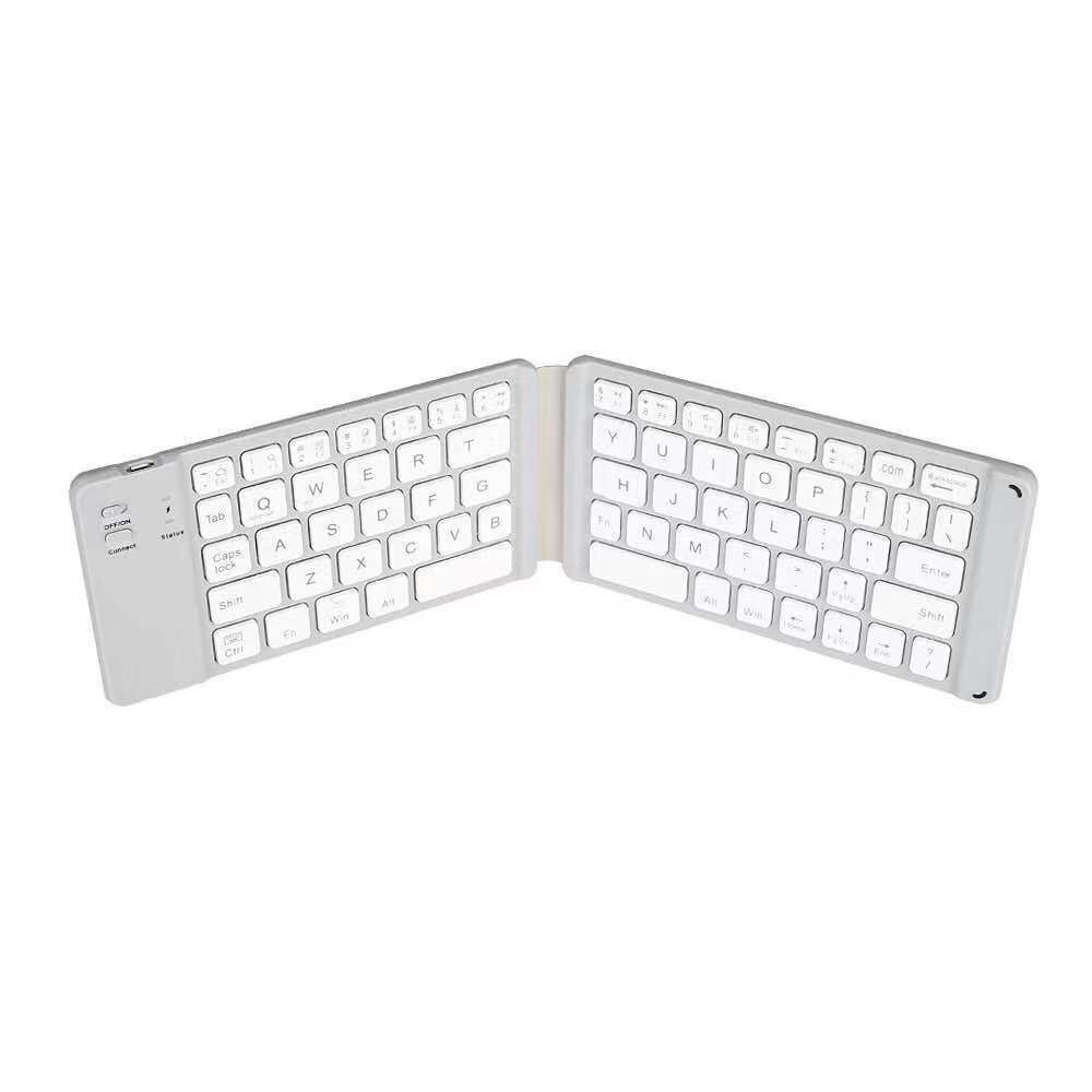 Portable Mini Ultra-Thin Folding Wireless Keyboard Bluetooth 3.0