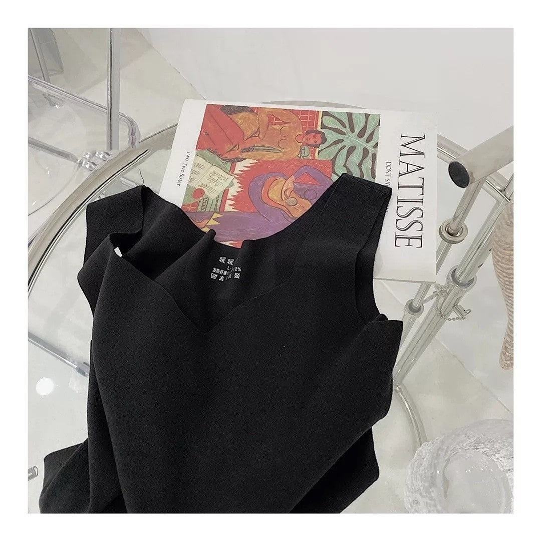 Double-sided Heating Dralon Thermal Vest Women's Underwear